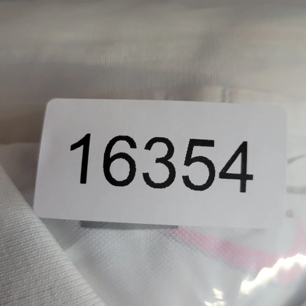 Nike Golf Tour Performance Polo Shirt Mens XL White Geometric Short Sleeve